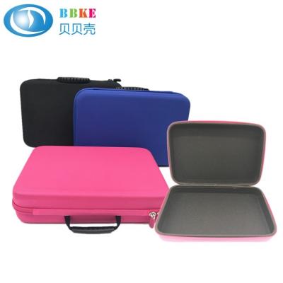 China Splashproof Black Pink Blue Color Carrying Tool Case EVA Nylon Surface Material for sale