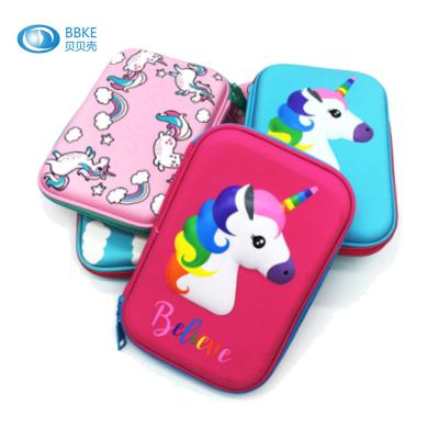 China Waterproof Hardtop Spandex/ Lycra EVA Pencil Case For Storage for sale