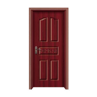 China Contemporary Cheap Custom Melamine Doors Doors Chapa De Madera Puertas Lisas Wood Veneered Flush Door for sale