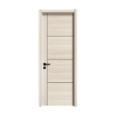 China Modern Cheap Chinese Wooden Double Door Wooden Door Round Design Simple And Generous Wooden Door for sale