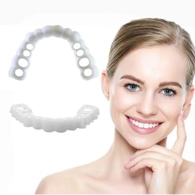 China Convenient Tooth Cover False Teeth Plates Tooth Whitening Cosmetic Care Break Teeth Cover Denture Braces for sale