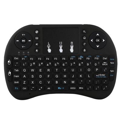 China Portable keyboard of TV/DVD/AVD/STB/PROJECTOR etc. 2.4G Mini Wireless Remote Control Backlit with Touchpad QWERTY for Mac TV Xbox PS3 Windows PC Tablets Laptop for sale