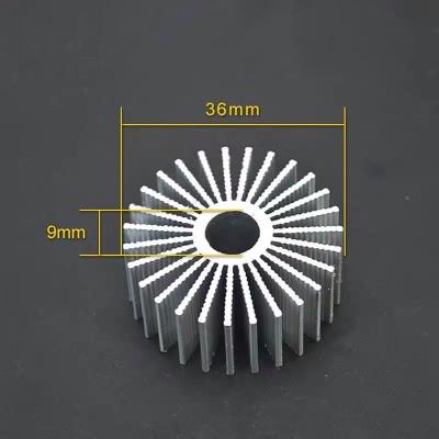 China European Standard High Precision Custom Skived Heat Sink With CNC Machining Service for sale