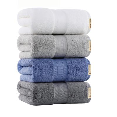 China Home Luxury 100% Cotton Towel Set Bathroom Towel Hand Bath Towel for sale