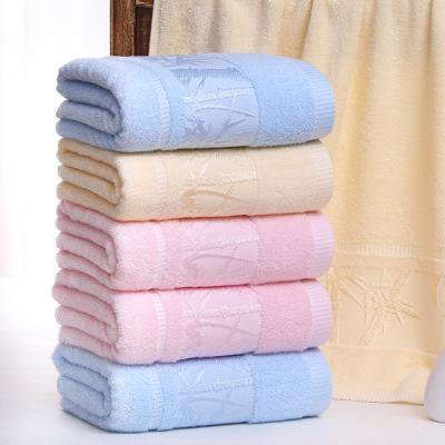 China Hotel Home Towels Set Logo White Embroidered 100 Cotton Face Bath Towel Towels for sale