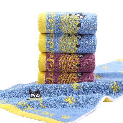 China Hypoallergenic Bamboo Face Towel Travel Gym Quick Dry Camping Sports Towel For Kids Home Travel for sale