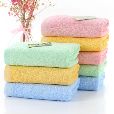 China Customized Soft Bamboo Hand Towel Eco-friendly Comfortable Organic Bamboo Child Safe Bath Towel Hand Towel for sale