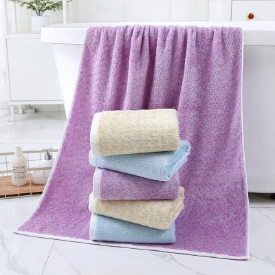 China Wholesale Luxury Custom Made Organic Bamboo Towels Kids Safe Bath Towel Face Towel for sale