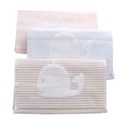 China Kids Safe Bamboo Face Towel Baby Wash Cloth Baby Washcloths for sale