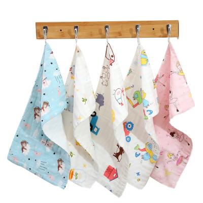 China 100% Soft Hand Towel Face Towel Infant Toddler Sales Ins Cotton Child Safe Warm Towel Muslin Towel for sale