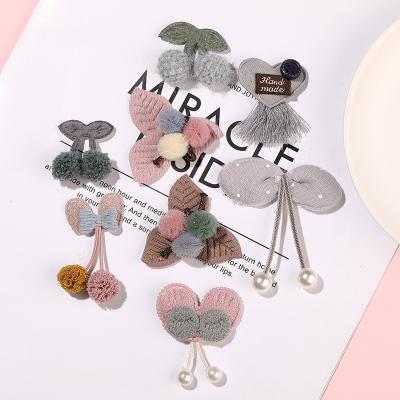 China Wholesale New Cartoon Cute Handmade DIY Finial Garment Accessories Patches Sew-on or Glue Applique for sale