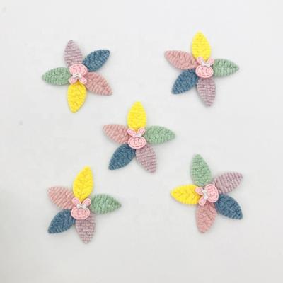 China Shoes And Hats Handmade Hair Accessories Clothing DIY Flower Sew-on Accessories Appliques for sale