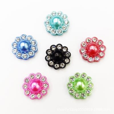 China Diy 2000pcs Washable Multicolor Rhinestone Cabochons Rhinestone Beads Crystal Button For Jewelry Hair Garment Accessories for sale