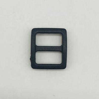 China Wholesale 10mm Black Cheap Lanyard Strap Slide Adjusters Plastic Strap Slide Buckle for sale