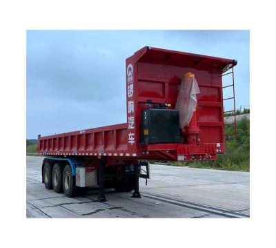 China Professional Truck Manufacturer Trailer Truck Supply Cargo Transport Dump Rear Semi Trailer for sale