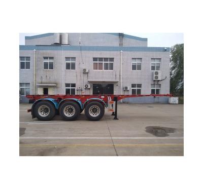 China Wholesale Unique Design High Quality Skeleton Truck Semi Trailer Truck Trailer For Container for sale