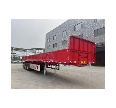 China High Quality Cheap High Quality Container Truck Trailer Professional Manufacturing Dropside Truck Semi Trailer for sale