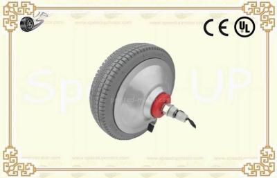 China 24V 300W gelijkstroom Geborstelde Hubmotor met Dubbele Outputas, Aangedreven Wiel voor Elektrisch voertuig Te koop