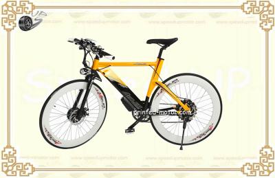 China Highway 26'' Luxury Lithium Battery Bicycle / Mountain E-bike with 250w HUB Motor EN15194 for sale