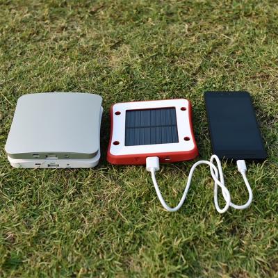 China Cell Phone Charger Window Sucker Solar Power Bank Window Mounted Solar Charger Power Bank for sale