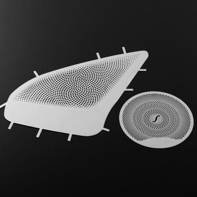 China Machinery Repair Shops Custom Photo chemical etching automobile speaker grill speaker cover grille for sale