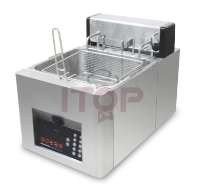 China Restaurants LEF-12L-C10 Digital Industrial Automatic Lift-Up Electric Fryer for sale