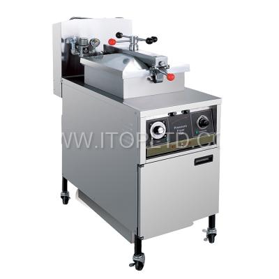 China Restaurants Commercial Chicken Pressure Fryer Machine Broasting Chicken Machine / Broaster Pressure Electric Deep Fryer for sale