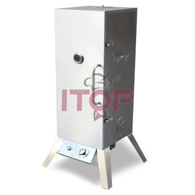 China Make Smoked Meat Gas Smoker Home For Chicken Stainless Steel Meat Smoker Machine Fish Smoker Oven Machine for sale