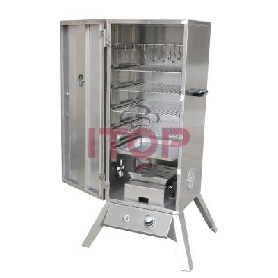 China Make Smoked Meat Fish Meat Smoker Industrial Meat Smoking Machine Commercial Smoke Furnace for sale