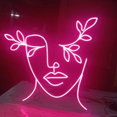 China Buildings Wholesale Neon Sign Customized LED Neon Sign Night Light Wall Hanging Cloud Love Moon Night for sale