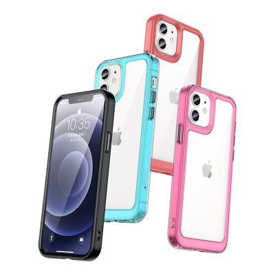 China Well-designed Shockproof Colorful Multicolor Series Phone Case Phone Case For iPhone 12 Case for sale