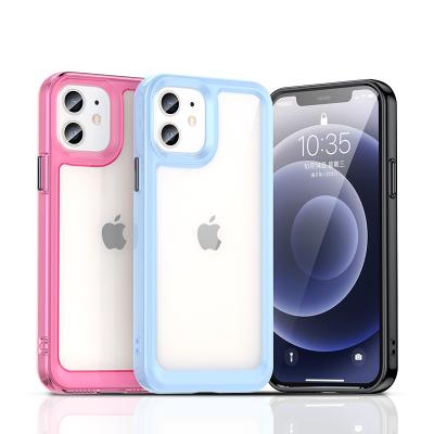 China Well-designed Shockproof Colorful Multi Color Series Phone Case Phone Case for iphone 12 /12pro /12pro max for sale