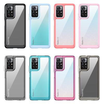 China Beautiful Design Shockproof Colorful Series Good Quality Multi Color Phone Case For Redmi Note 11T 5G for sale