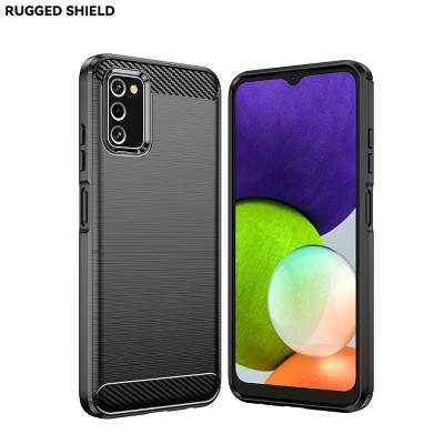 China Anti-drop Silicon Cases For Samsung A12 Case Carbon Fiber TPU Soft Cell Phone Case For Samsung Galaxy A12 Back Cover for sale