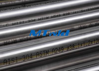 China Heat Exchanger Stainless Steel Welded Tubing ASTM A270 / A249 For Papermarking for sale