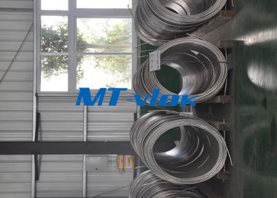 China ASTM A213 / A269 S30400 / S31600 Stainless Steel Coiled Tubing / Stainless Steel Coil Pipe for sale