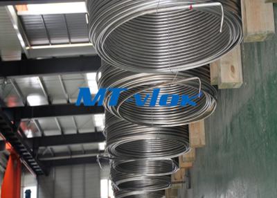 China 1 / 8 Inch TP304 / 304L Stainless Steel Coiled Tubing Coil Steel Tube For Food Industry for sale