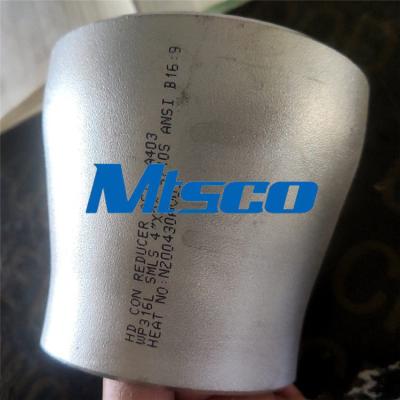 China ASTM A403 WP316 Stainless Steel Pipe Fitting Concentric Reducer for sale