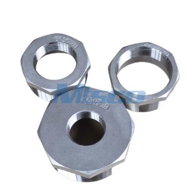 China ASTM A351 CF8M Bushing Hex Head BSPT Thread Connection 316 stainless hex bushings for sale