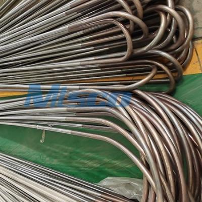 China Stainless Steel A&P Tubing TP316 / 316L , U Bend Size 19.05mm For Pressure Vessel for sale