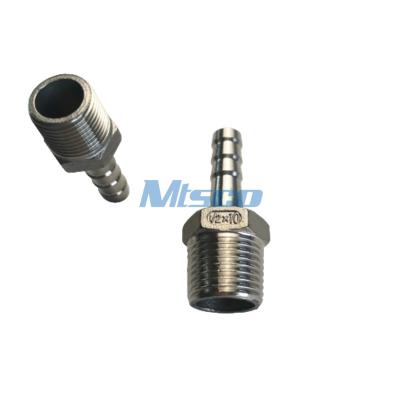 China 2'' ASTM A351 CF8 Hose Pipe Nipple Casting Fitting NPTM Thread Connection for sale