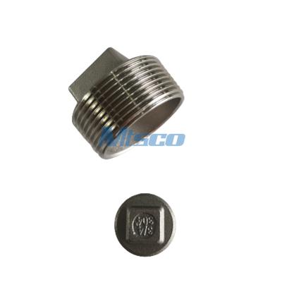 China Square Male Threaded Plug A P Surface For Water Transportation for sale