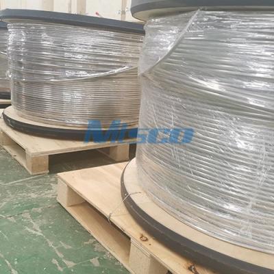 China TP304L S30403 Welded Single Core SS Coil Tube Chemical Industry for sale