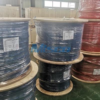 China ASTM A789 S31803/2205 Welded Stainless Steel Coiled Tubing Chemical Injection Line for sale