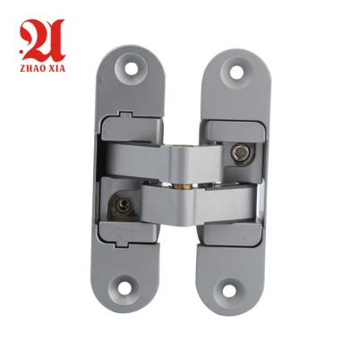 China Zhaoxia Three Way Adjustable Concealed Hinge Hot Selling Conceal Wood Installation And Swing Door Cabinet Hinge for sale