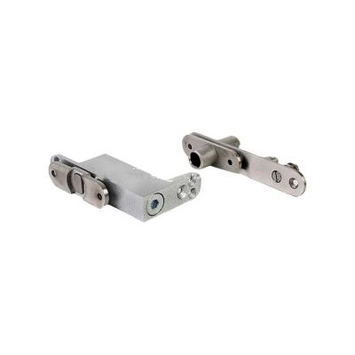 China Narrow Stainless Steel Self Adjustable Swivel 304 Stainless Steel Conceal Adjustable Hinge for sale