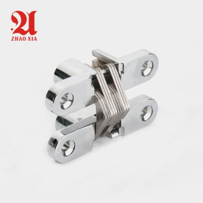 China Concealed Hinge 180 Degree Open Stainless Steel Concealed Hinges For Folding Door for sale