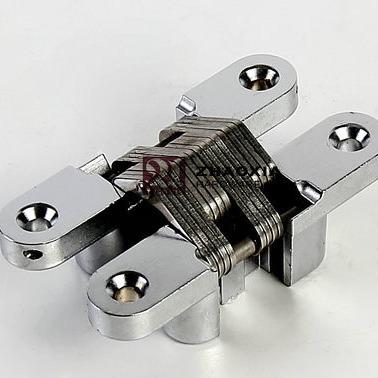 China Modern C214 Matt Chrome Zinc Alloy Hidden Stainless Steel Pivot Hinges For Door Window for sale