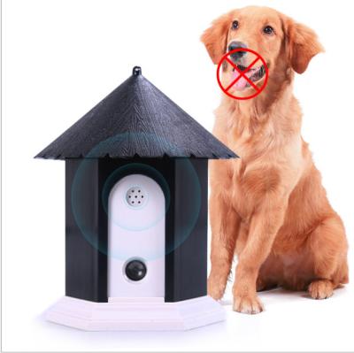 China Outside Ultrasonic Bark Control Dog Anti-barking Controller Device Pet Training Tool for sale