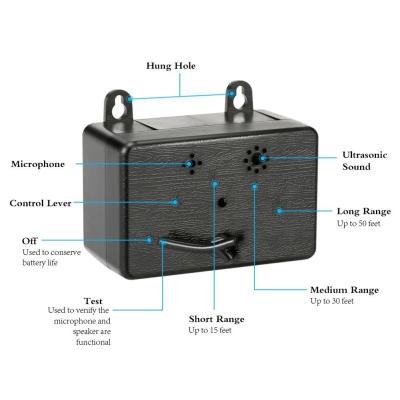 China O cão ultrassônico do mini impedimento descasca dispositivos ultrassônicos silenciosos do descascamento do cão do controle anti à venda